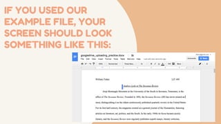 IF YOU USED OUR
EXAMPLE FILE, YOUR
SCREEN SHOULD LOOK
SOMETHING LIKE THIS:
 