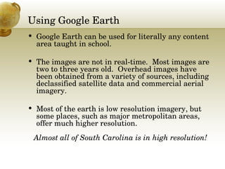 Google Earth Basics