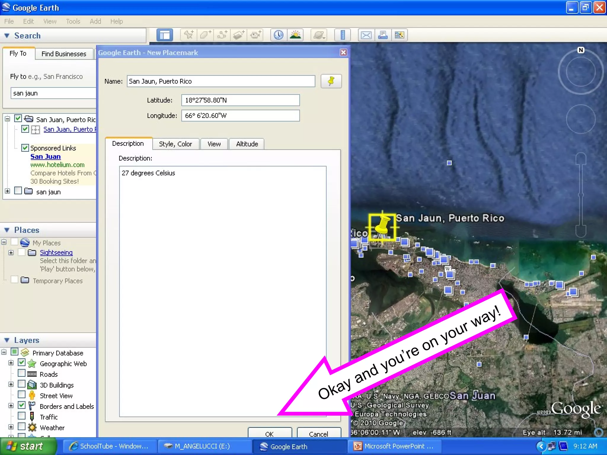 Okay and you’re on your way! 