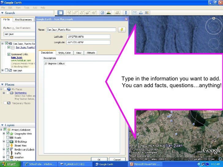 Google Earth Quick How to Drop A Pin