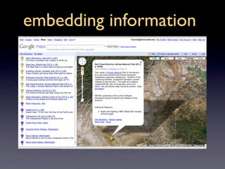 embedding information
 