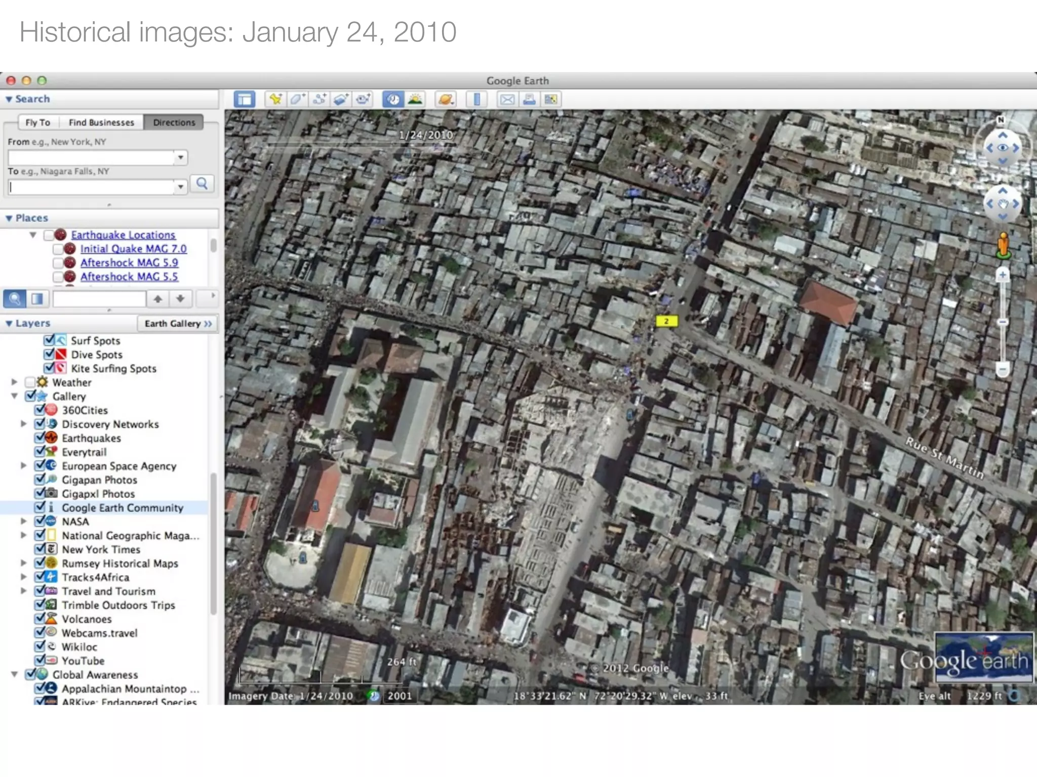 Historical images: January 24, 2010
 