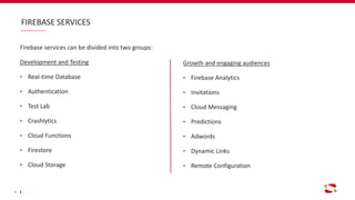 Firebase Audiences Google Firebase | PPTX