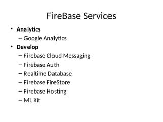 Google Firebase application installation.pptx