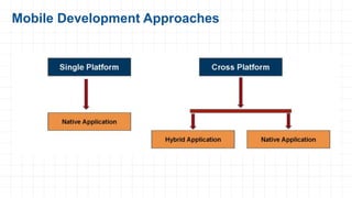 Mobile Development Approaches
 