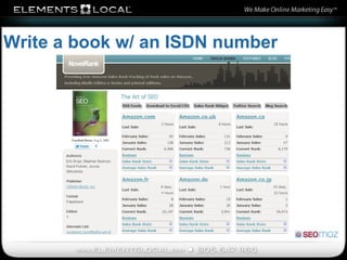 Write a book w/ an ISDN number 