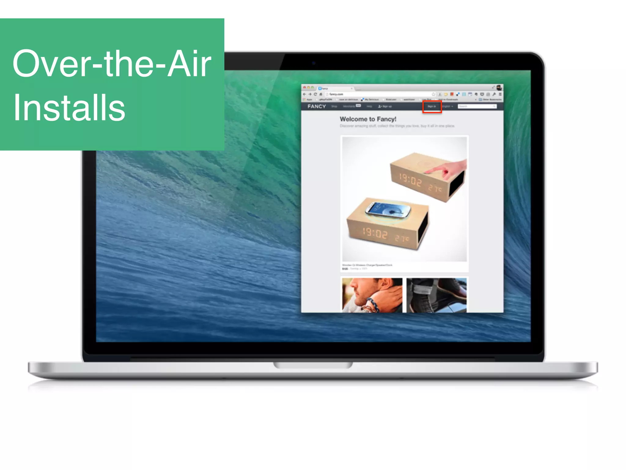 Over-the-Air
Installs
 