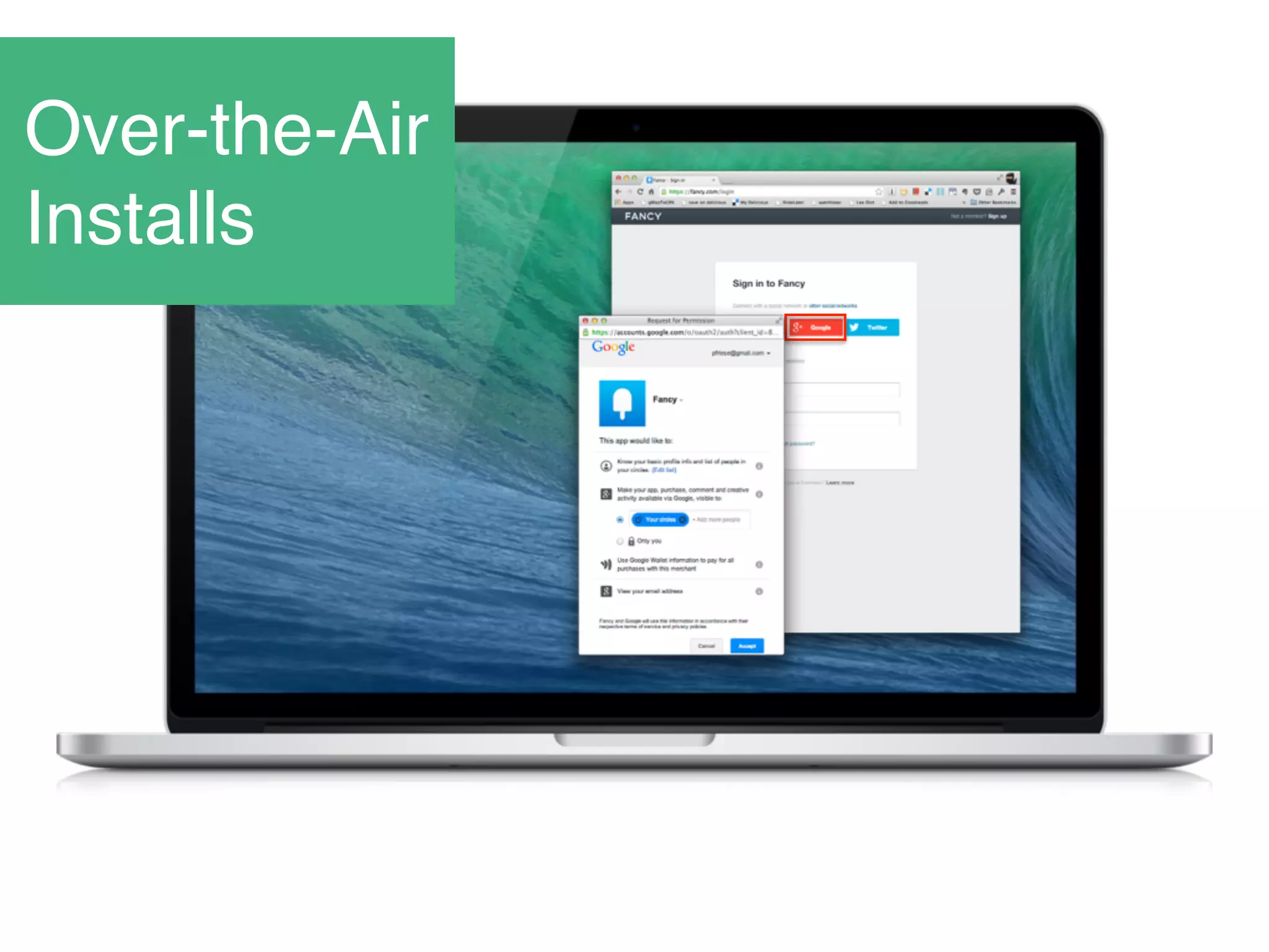 Over-the-Air
Installs
 