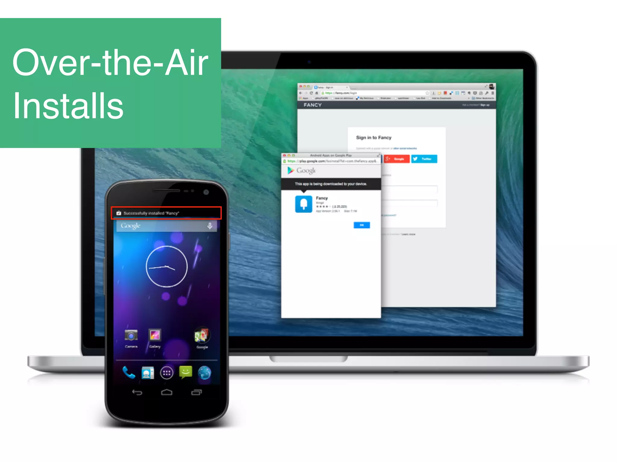 Over-the-Air
Installs
 