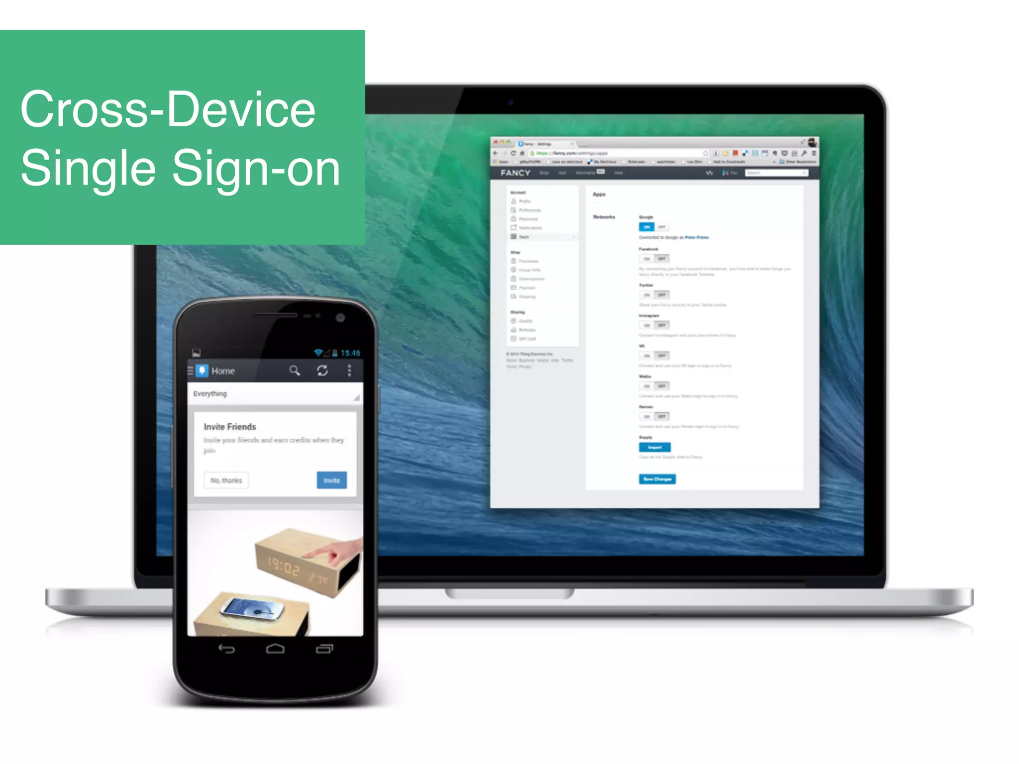 Cross-Device
Single Sign-on
 