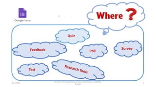 Google Forms ppt | PDF