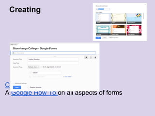 Google forms | PPTX