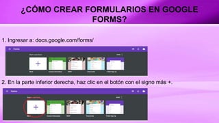 Google forms | PPTX