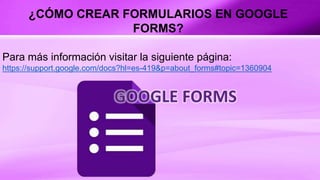 Google forms | PPTX