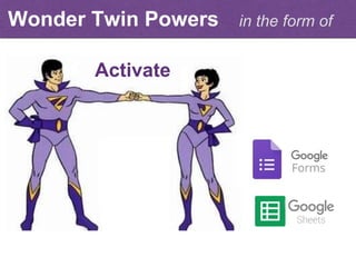 Wonder Twin Powers in the form of
Activate
 