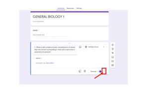 How to create a google quiz and collect data using Google forms. | PPTX