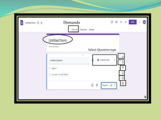 Google form presentation with full explanation | PPT