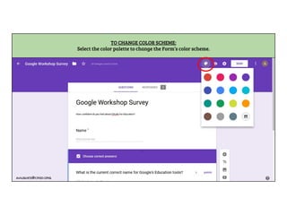 Google Forms - Introduction to Googe form learning | PDF