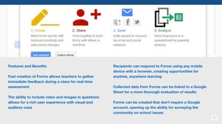Google Forms for Formative Assessment | PDF