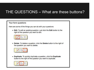 Updated - Google forms tutorial | PPT