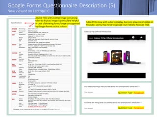 Google Forms Tutorial | PDF