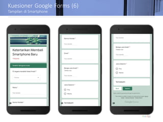 Google Forms Tutorial - Indonesia | PDF