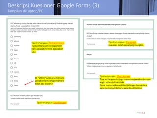 Google Forms Tutorial - Indonesia | PDF