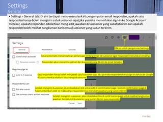 Google Forms Tutorial - Indonesia | PDF