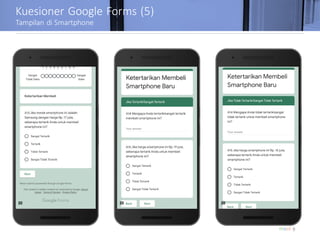 Google Forms Tutorial - Indonesia | PDF