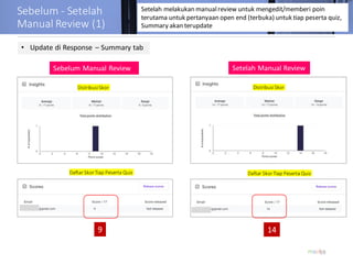 Google Forms Quiz Tutorial - Indonesia | PDF