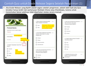 Google Forms Quiz Tutorial - Indonesia | PDF