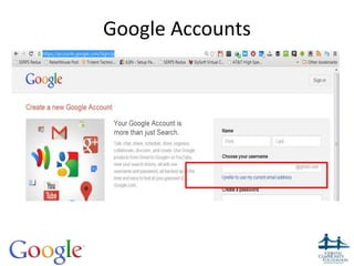 Google Accounts
33
 