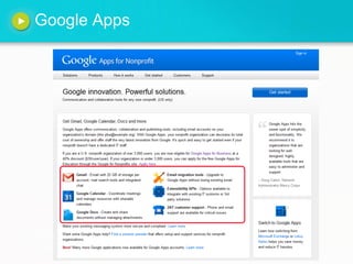 Google Apps
 