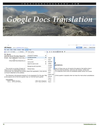 F   R   E   E   T   E   C   H   4   T   E   A   C   H   E   R   S   .   C   O   M




      Google Docs Translation




18
                                                                                           freetech4teachers.com
 