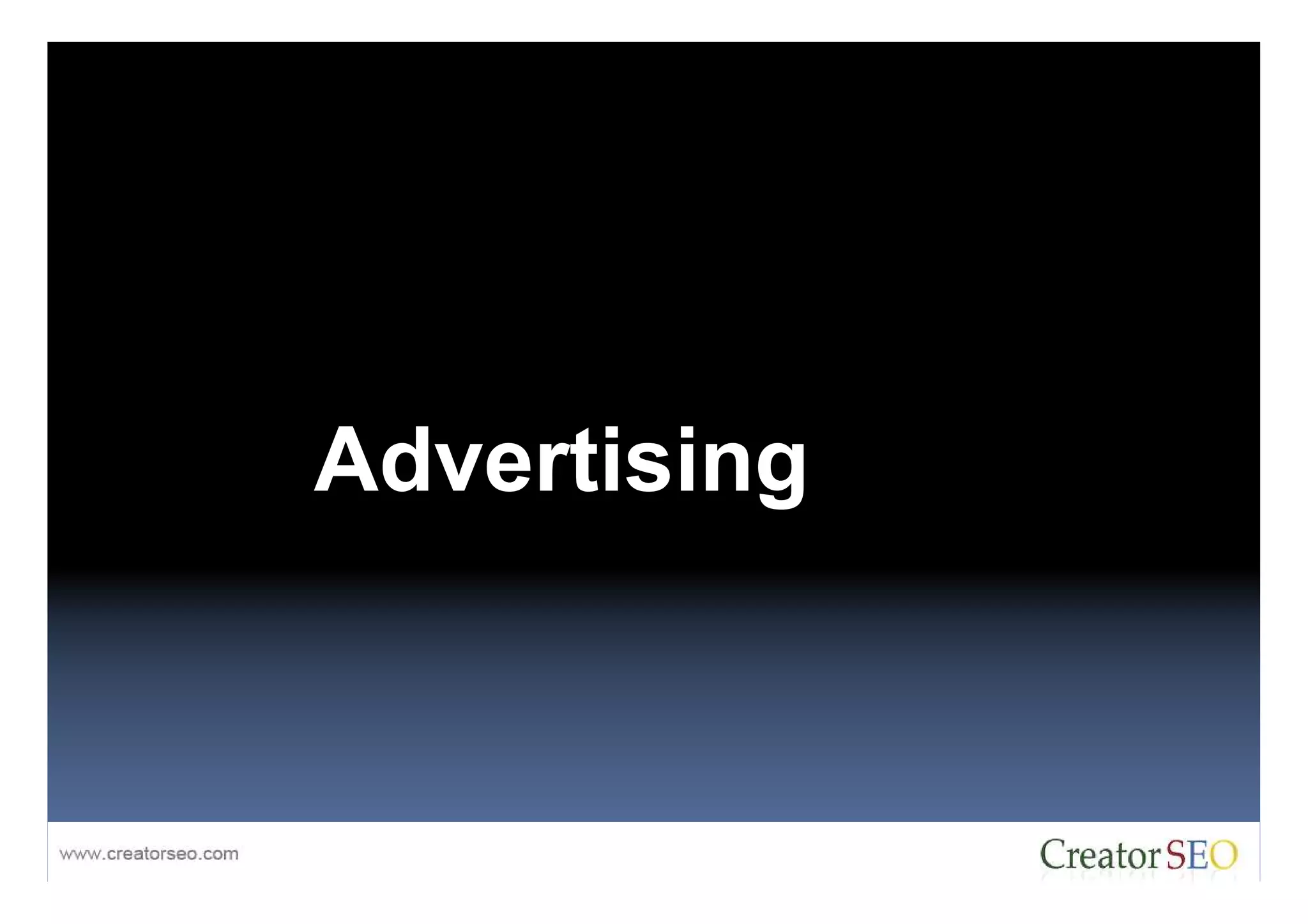 Advertising
 
