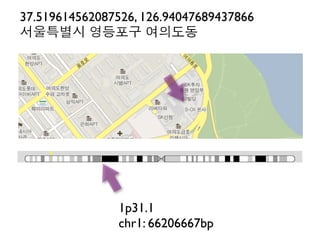 Genome Browser based on Google Maps API