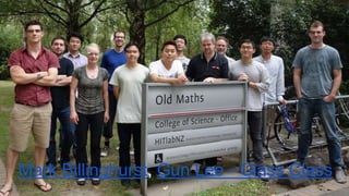 Mark Billinghurst, Gun Lee - Glass Class 
 