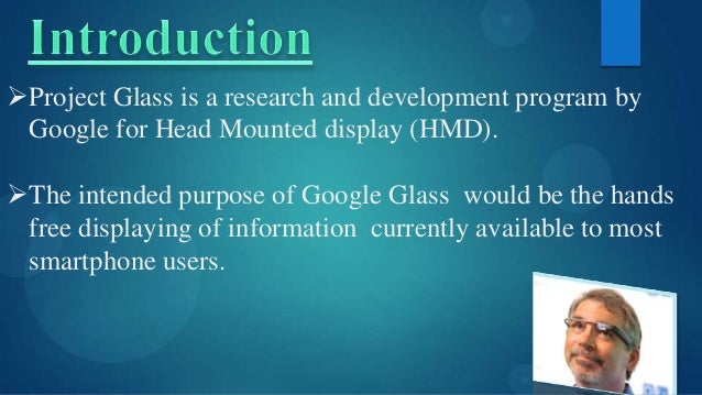 google glass glasses presentation ppt