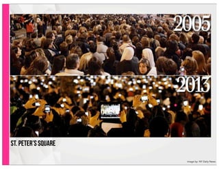 image by: NY Daily News
St. peter’s square
 