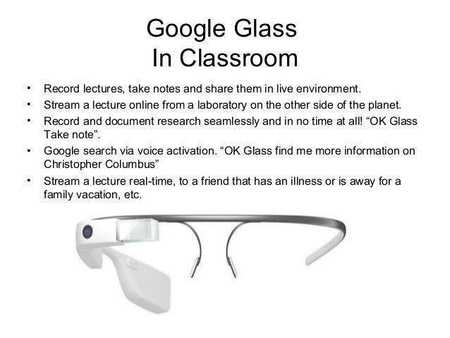 google glass presentation