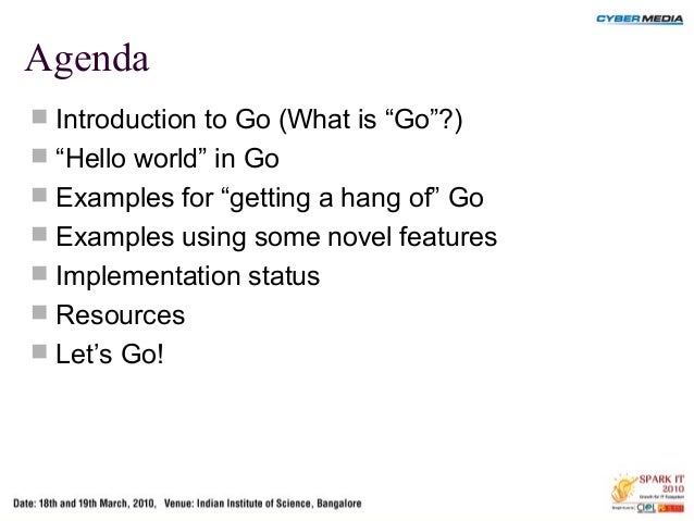 go programming language