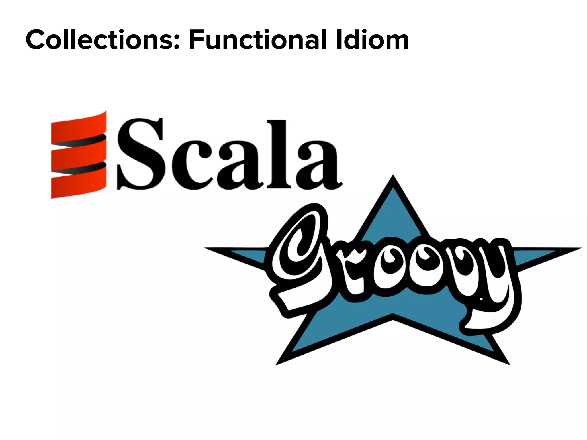 Collections: Functional Idiom
 