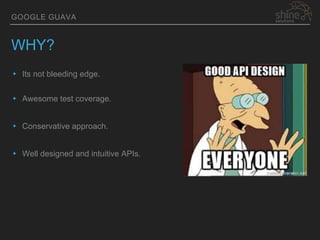 Google guava APIs | PPTX