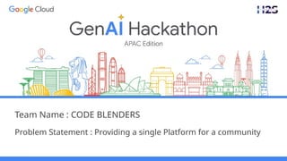Generative artificial intelligence hackathons.pptx