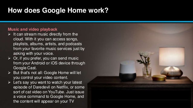 google home at work