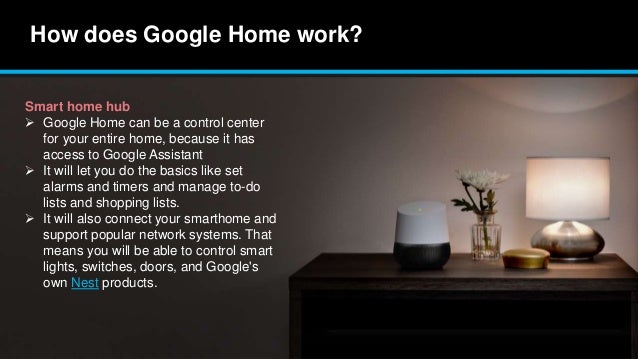 smart lights work with google home