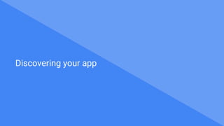 @bretmcg
Discovering your app
 