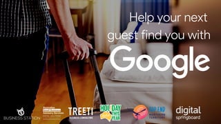 Help your next
guest find you with
 