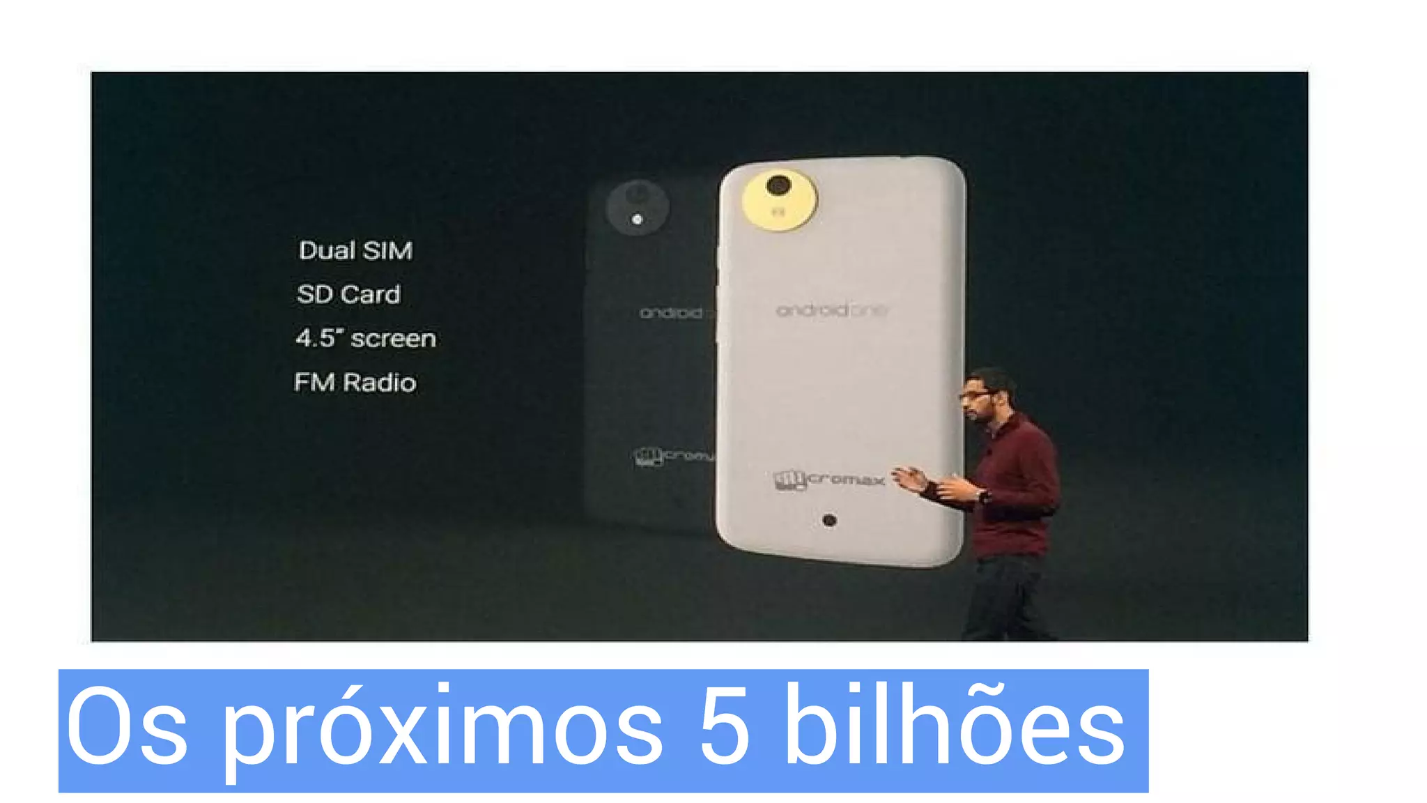 Os próximos 5 bilhões