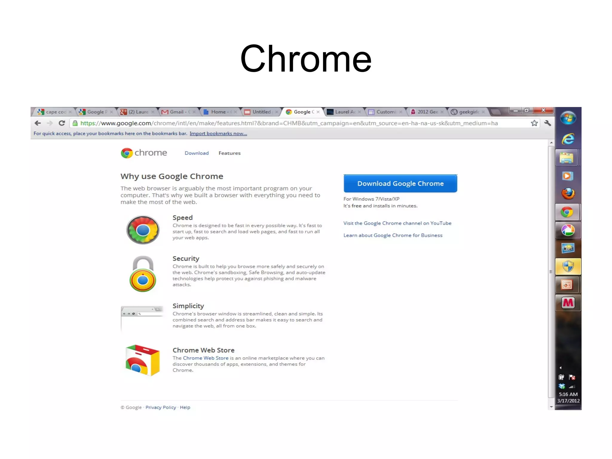 Chrome
 